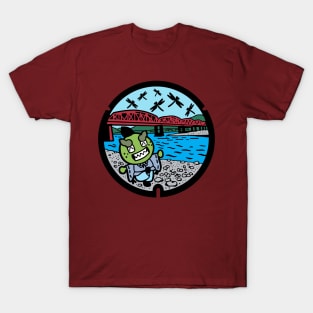 Shimato Drain Cover - Japan - Front T-Shirt